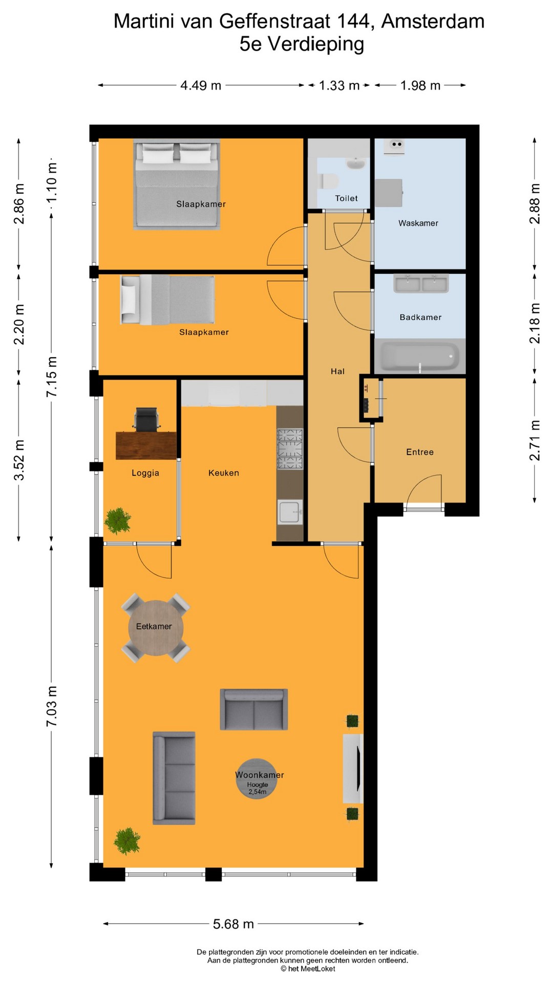 Martini van Geffenstraat 144 , 1068 GL Amsterdam map